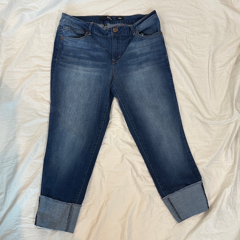 1822 Taylor Dark Blue Ankle Jeans